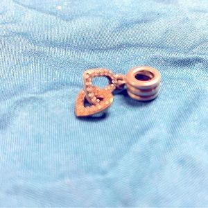 Pandora Charm interlocking hearts